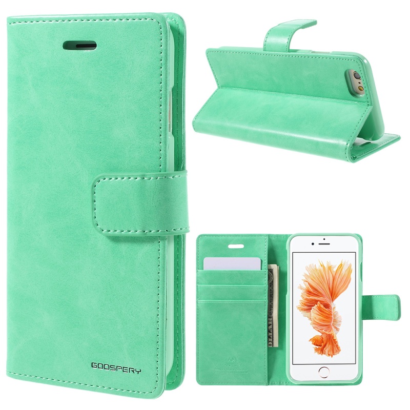 เคส iPhone 6s Plus/6 Plus MERCURY GOOSPERY Blue Moon Wallet Leather