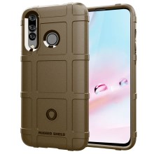 เคส Huawei nova 4 #เคสฝาหลังกันกระแทก Rugged Shield Series Soft Silicone Shock Absorption Matte