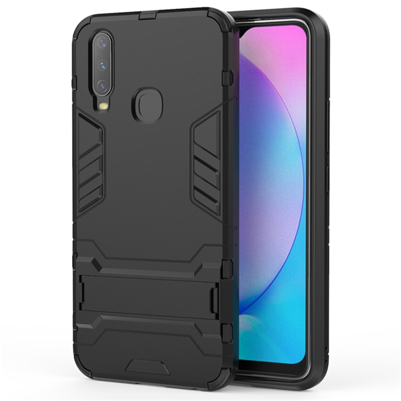 Case VIVO Y11/Y12/Y15/Y17 #เคสฝาหลังพลาสติก Cool Guard Plastic TPU Hybrid (สินค้าพร้อมส่ง)