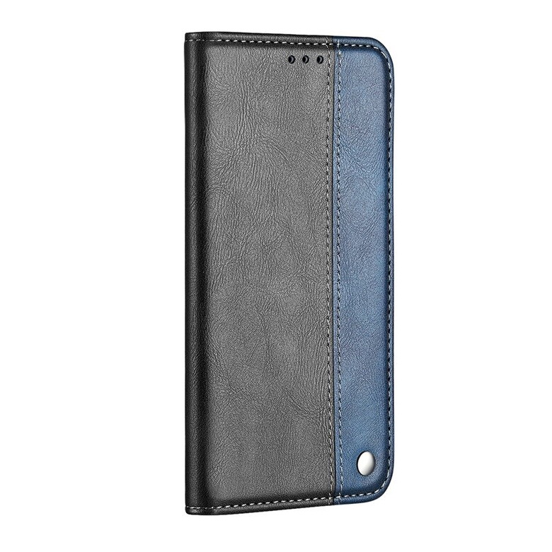 เคส Samsung Galaxy M51 #เคสฝาพับปกหนัง PU แบบกระเป๋าสตางค์สีทูโทน Retro PU Leather Card Slot Cover