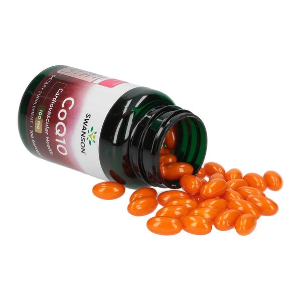 Ultra Coenzyme Q10, 100mg 100 Softgels (Swanson®) เพื่อสุขภาพหัวใจและหลอดเลือด #Q10 #คิวเทน #โคคิวเทน