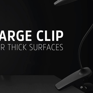 Energizer® Rechargeable LED Book Light Clip On with Adjustable ไฟ LED แบบหนีบ ไฟอ่านหนังสือ ปรับเปลี่ยนทิศทางได้