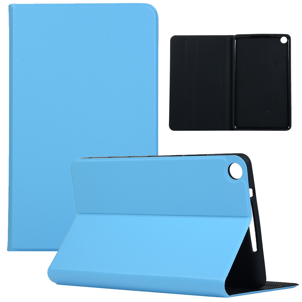 Case Huawei MediaPad M5 Lite 8 #เคสฝาพับหนัง PU+TPU พับตั้งได้ PU Leather Protection Case with Stand