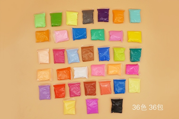 ดินเบา set 36 สี