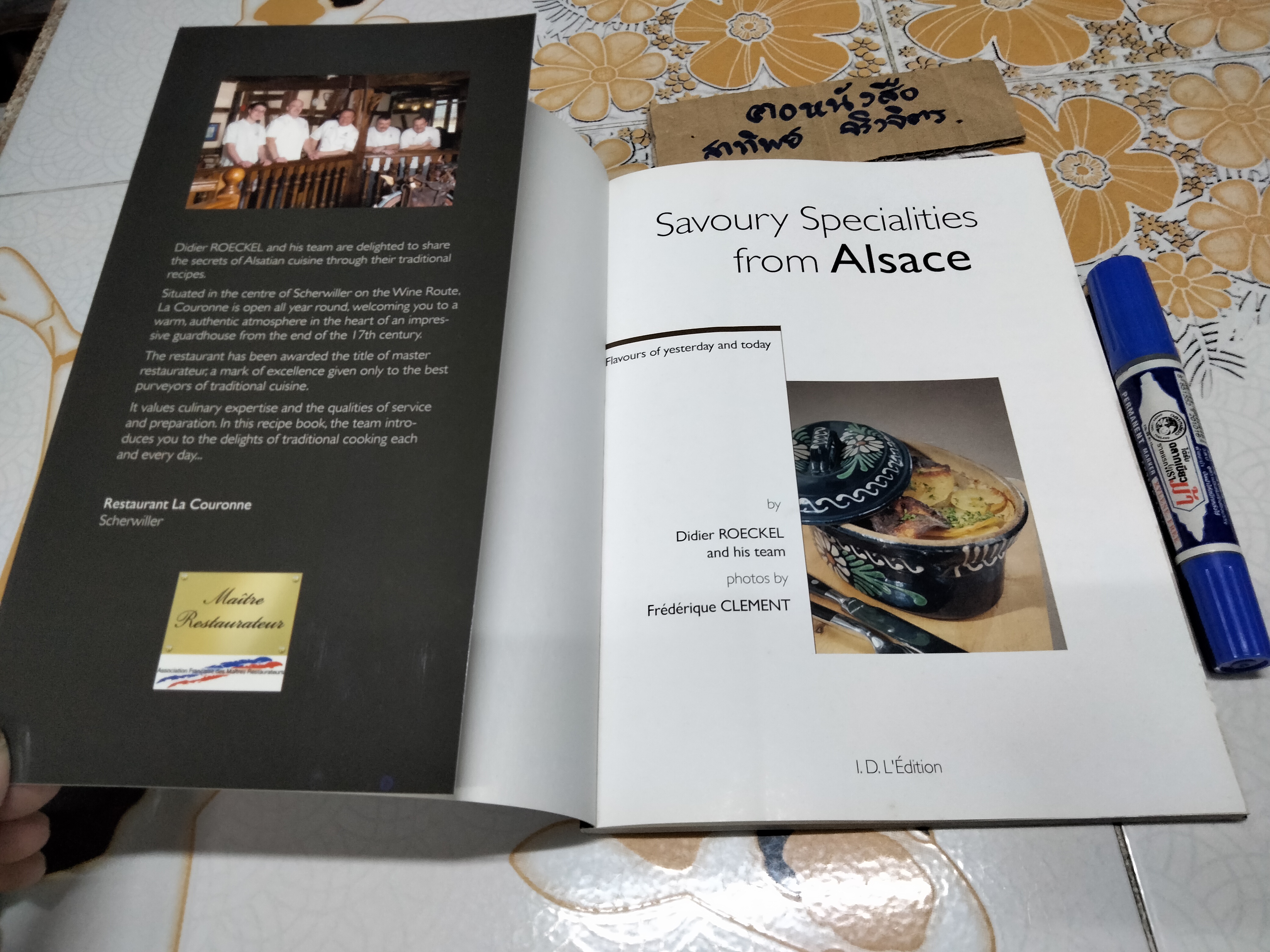 Savoury Specialities from ALSACE Flavours of yesterday and today