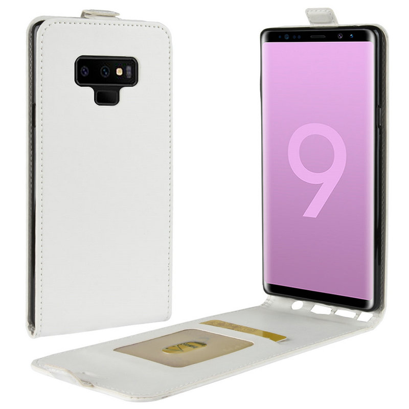 Case Samsung Galaxy Note 9 #เคสฝาพับแนวตั้งหนัง PU Crazy Horse