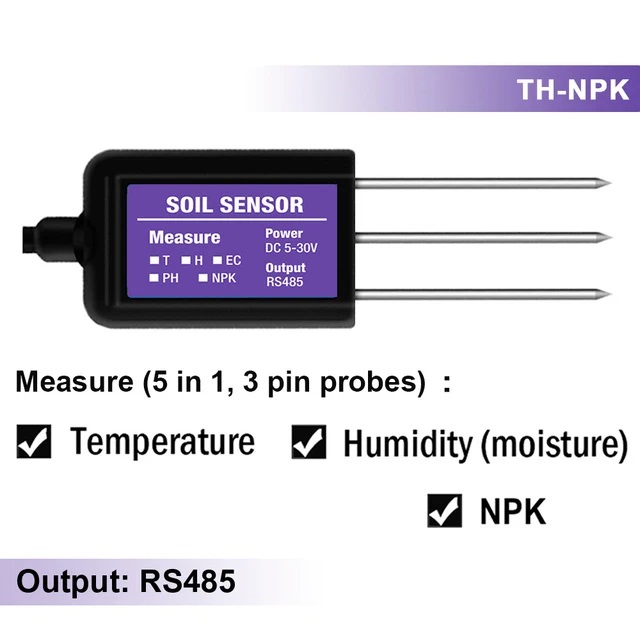เซ็นเซอร์วัดดินRS485