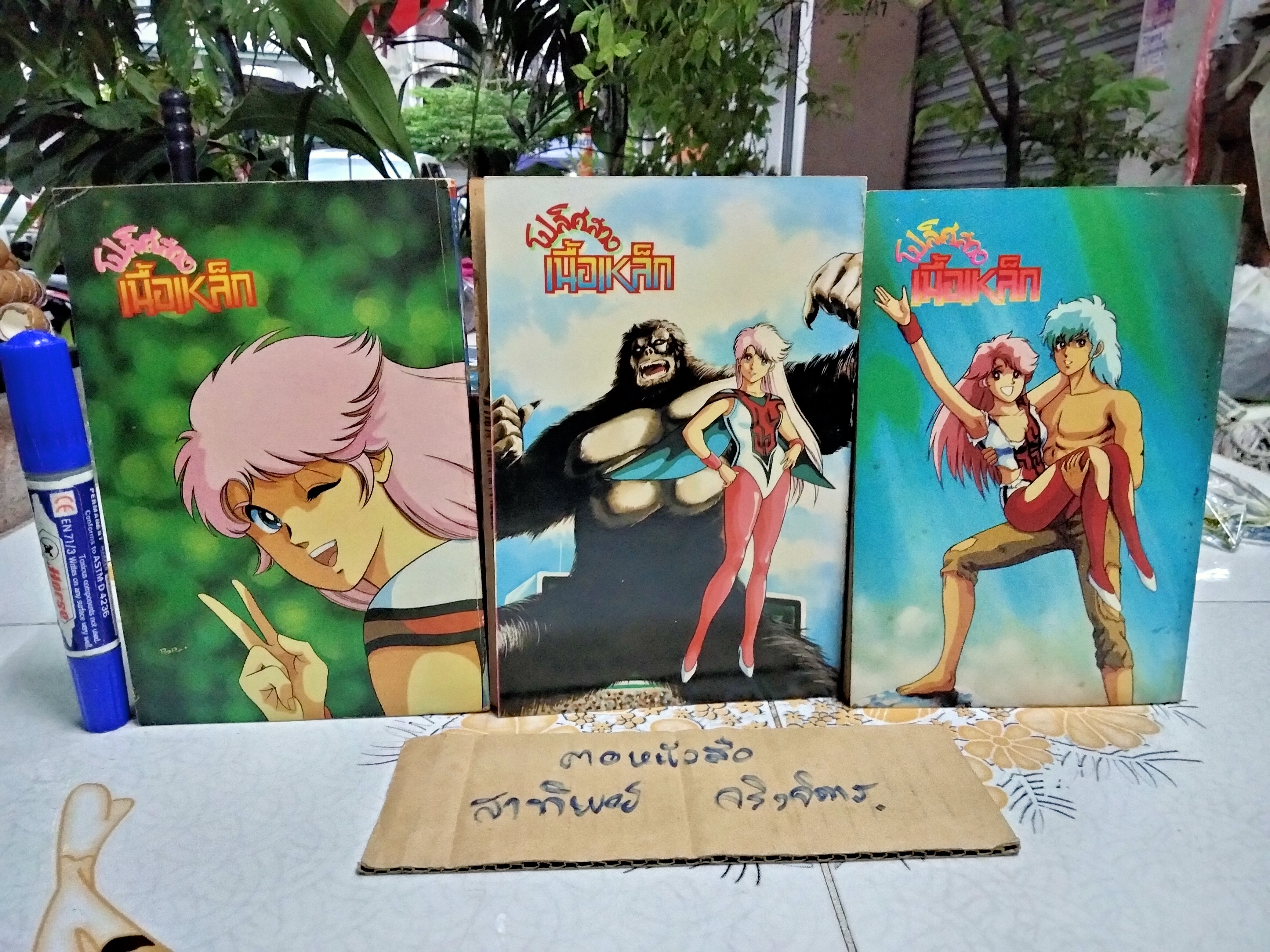 โปลิศสาวเนื้อเหล็ก (3 เล่มจบ) ผลงานของ โอกาซากิ ซึกึโอะ ผู้เขียนเรื่อง จัสตี้