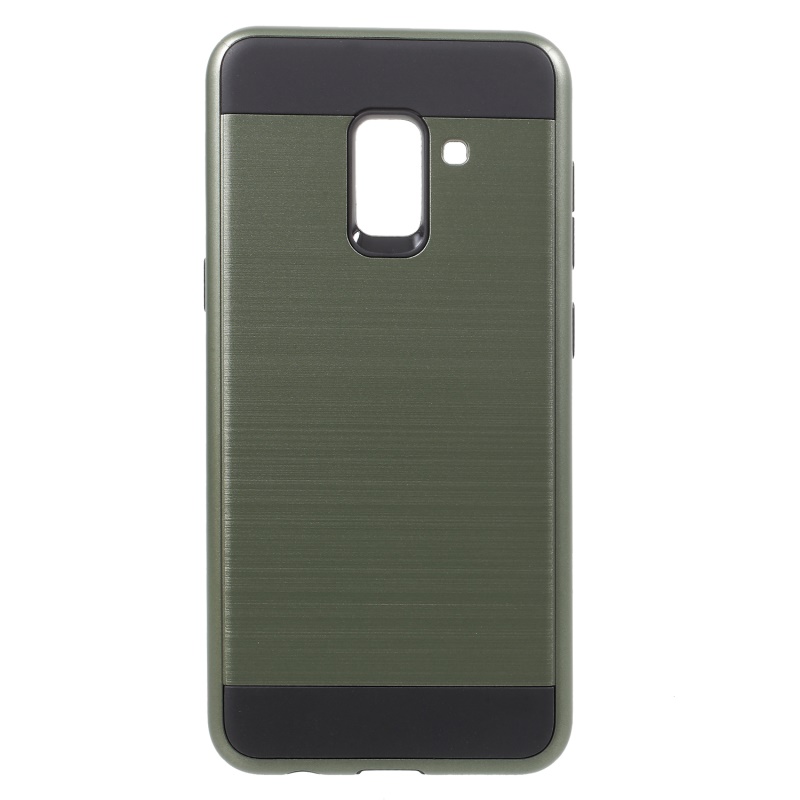 Case Samsung Galaxy A8 2018 #เคสฝาหลัง TPU + PC แบบผสมผสานสีสันสดใสสวยงาม