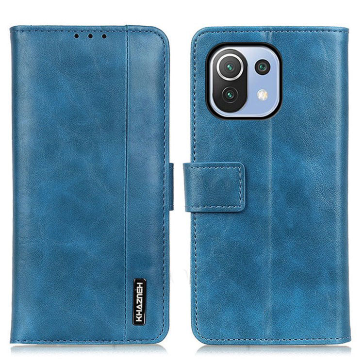 Case Xiaomi Mi 11 #เคสฝาพับวัสดุหนัง PU ผิวเรียบมีสไตล์ Leather Material Simple Stylish Phone Cover