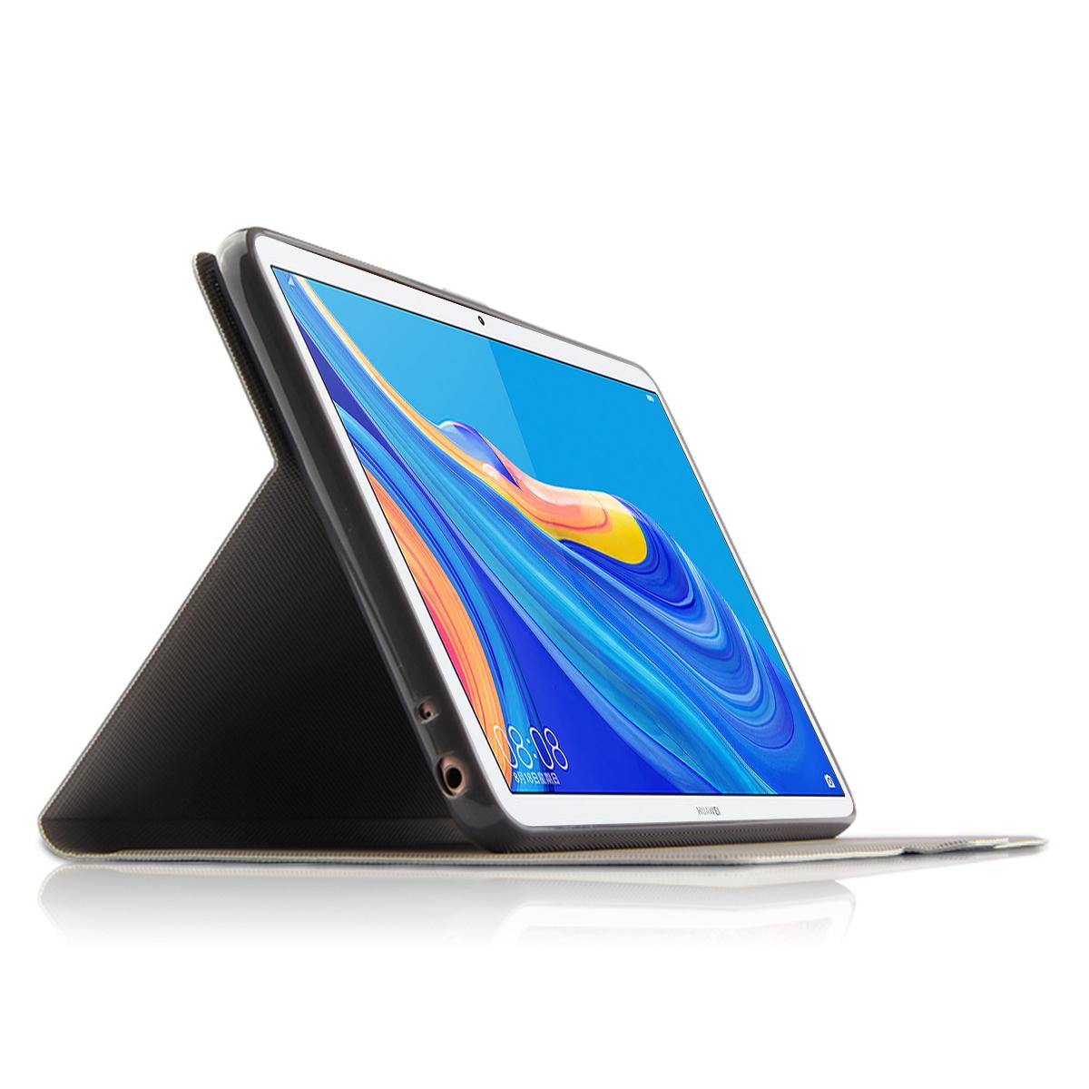 Case Huawei MediaPad M6 8.4 #เคสฝาพับหนัง PU แบบสมาร์ท Deer Pattern Auto Wake Sleep