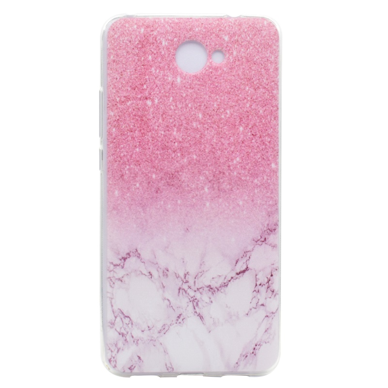 Case Huawei Y7 2017 #เคสฝาหลังเนื้อ TPU ใสนิ่มพิมพ์ลายสวยงามน่ารักๆ