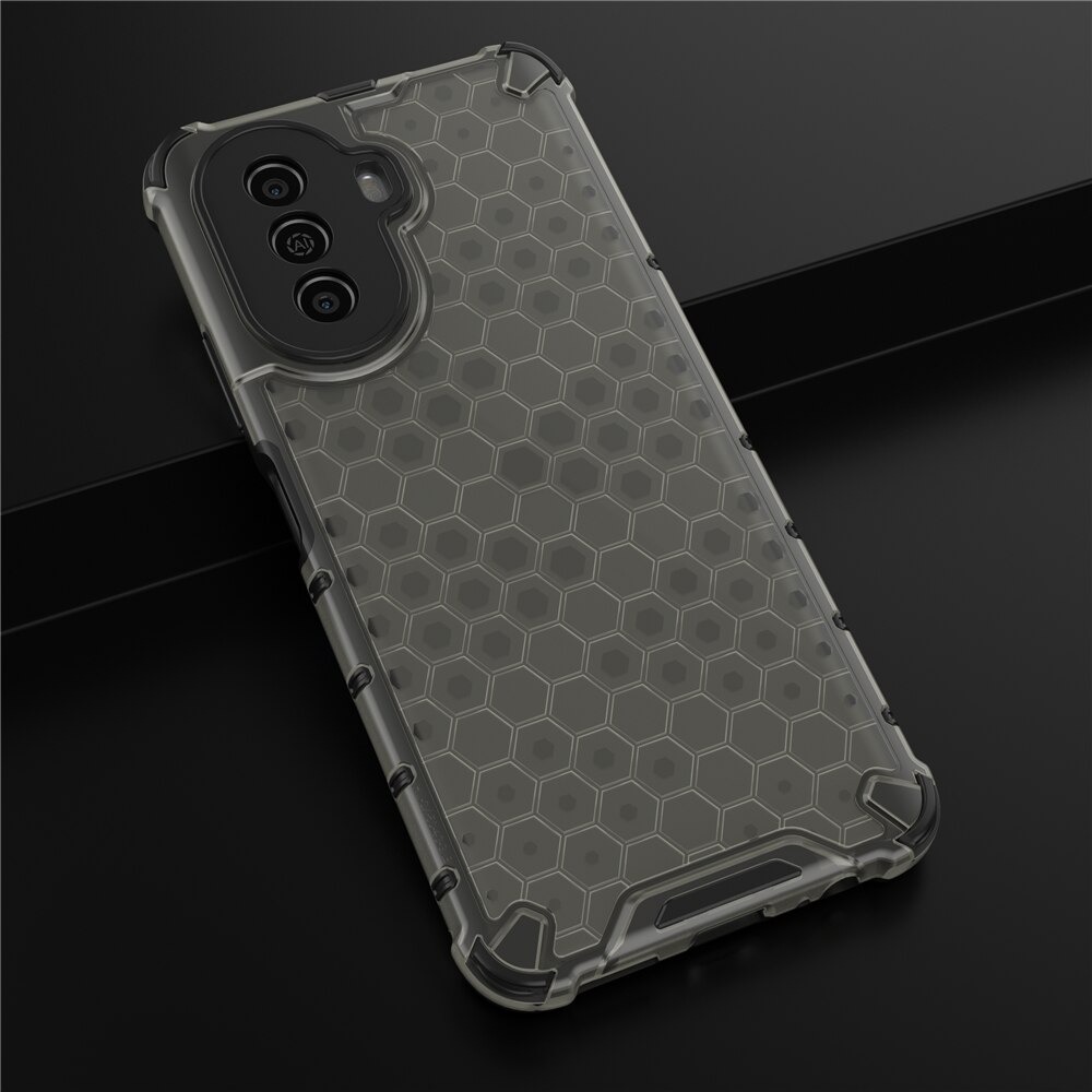 เคส Huawei Nova Y70 #เคสฝาหลังกันกระแทก Honeycomb Shock Absorber TPU + PC + Silicone Hybrid