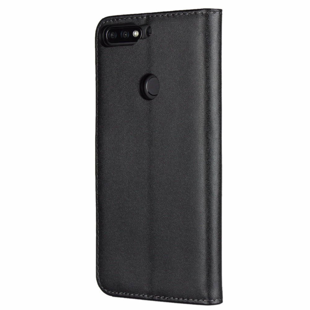 เคส Huawei Honor 7C / Enjoy 8 #เคสฝาพับหนังแยกแบบกระเป๋าสตางค์แถบปิดแม่เหล็ก