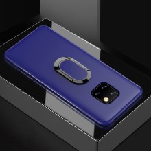 Case Huawei Mate 20 Pro #เคสฝาหลัง TPU มีแหวนสวมนิ้ว Magnetic Finger Ring Kickstand Matte TPU Cover
