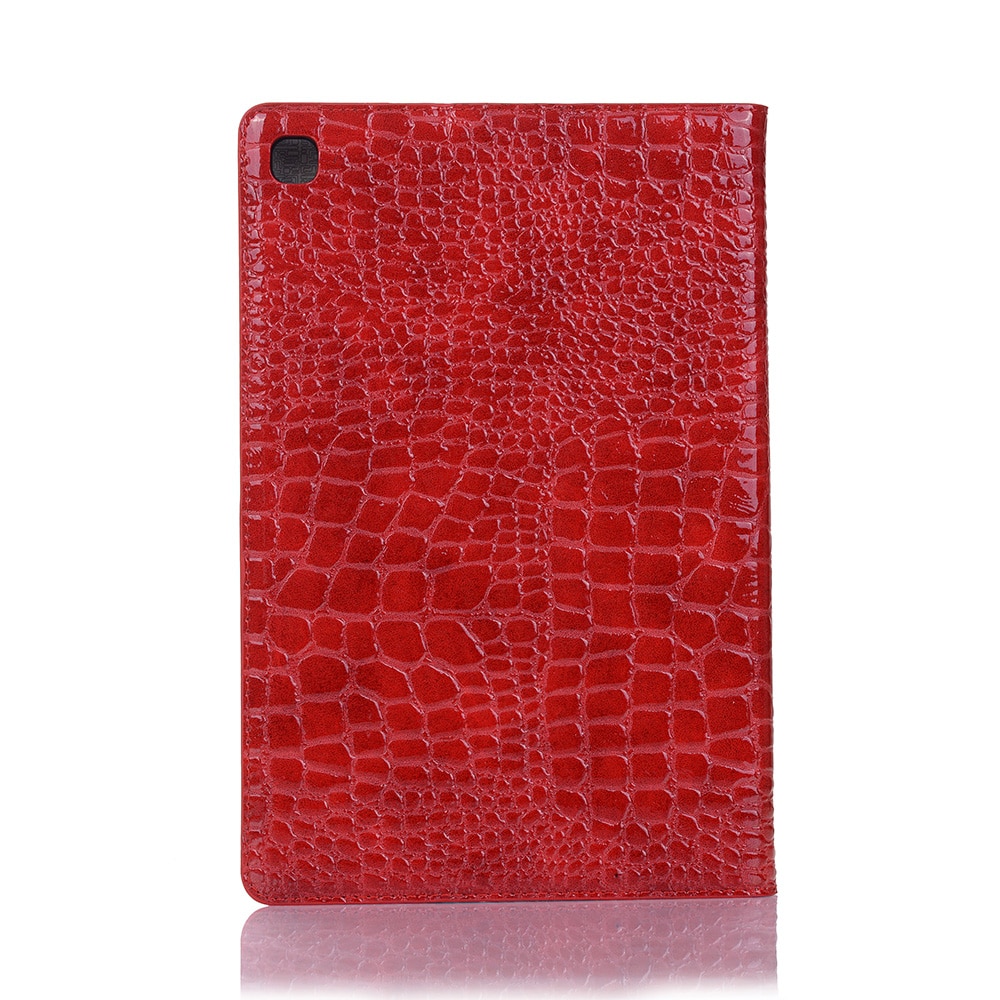 เคส Samsung Galaxy Tab S5e SM-T720 #เคสฝาพับแบบกระเป๋าสตางค์ลายผิวหนังจระเข้ Crocodile Texture