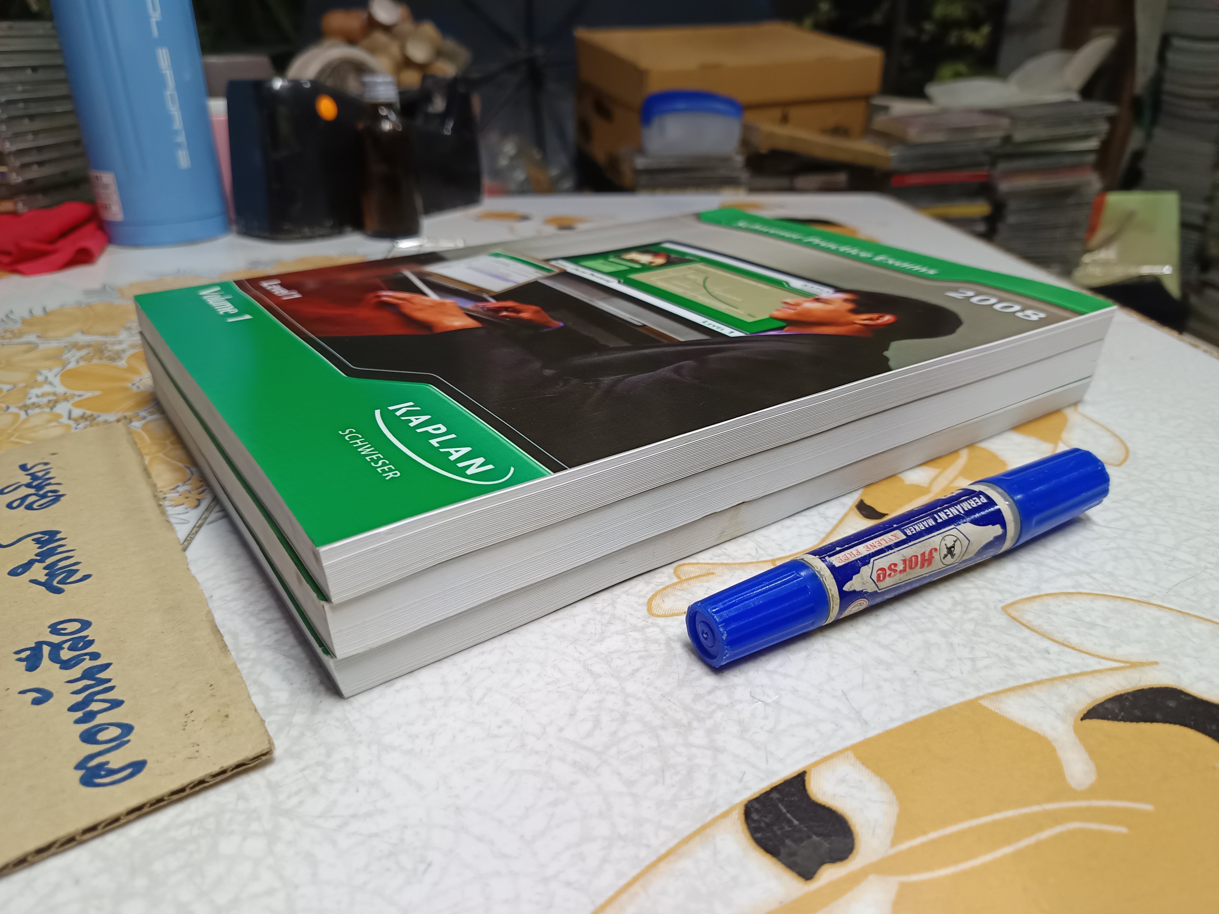 Schweser Study Notes 2008 + Schweser Practice Exams 2008 (ขายรวม 3 เล่ม)