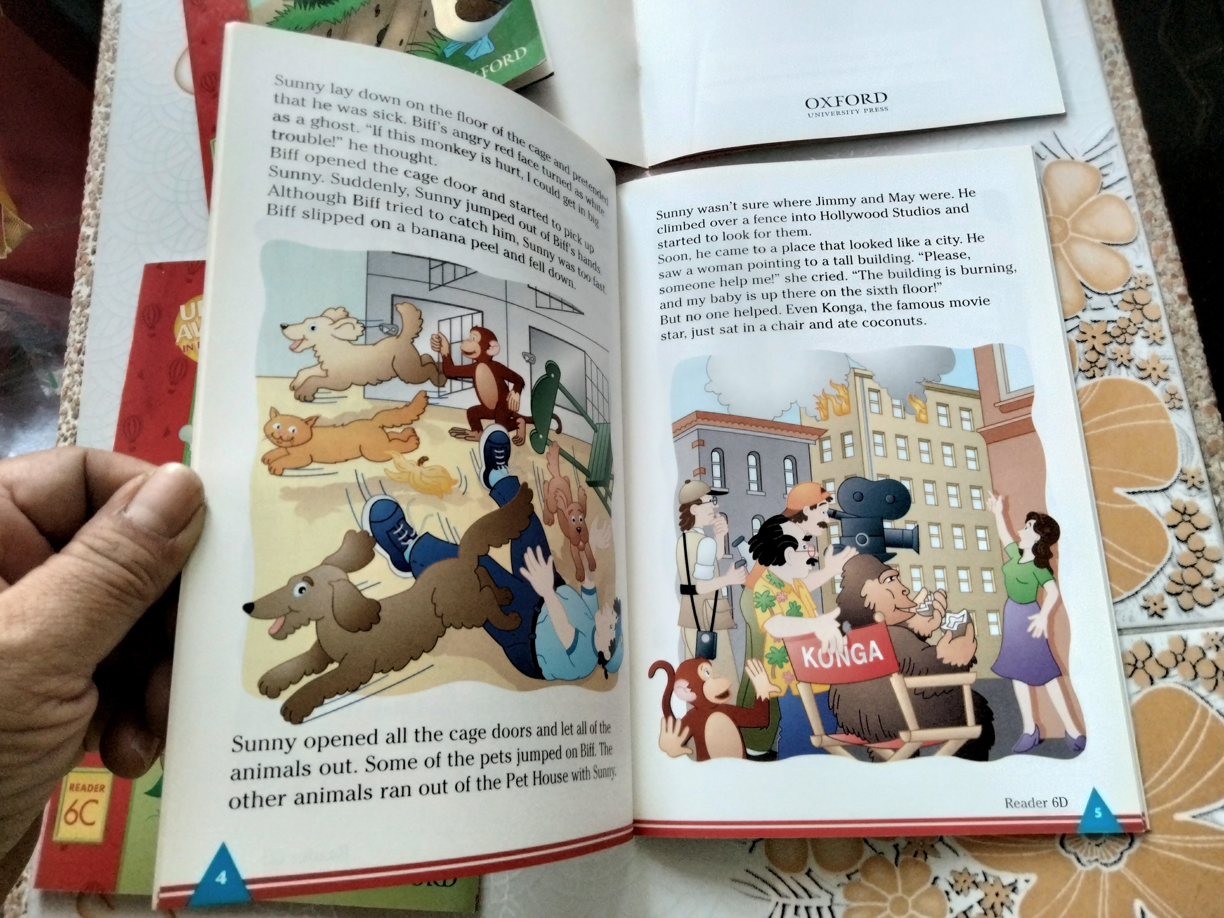 Up and Away Readers - Level 6 by TERENCE G. CROWTHER ENGLISH EDITION..(ขายรวม 4 เล่ม) .