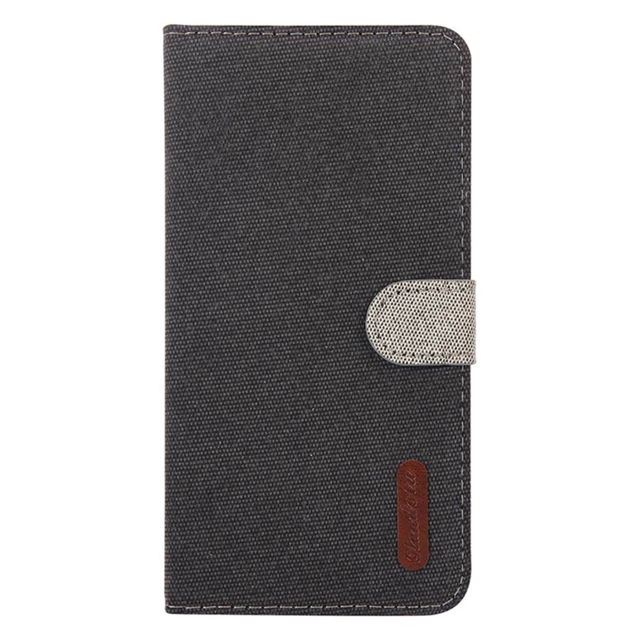 Case Xiaomi Mi A1 #เคสฝาพับหนัง PU เคลือบผิวผ้า Linen Fabric PU Leather Card Storage Phone Case