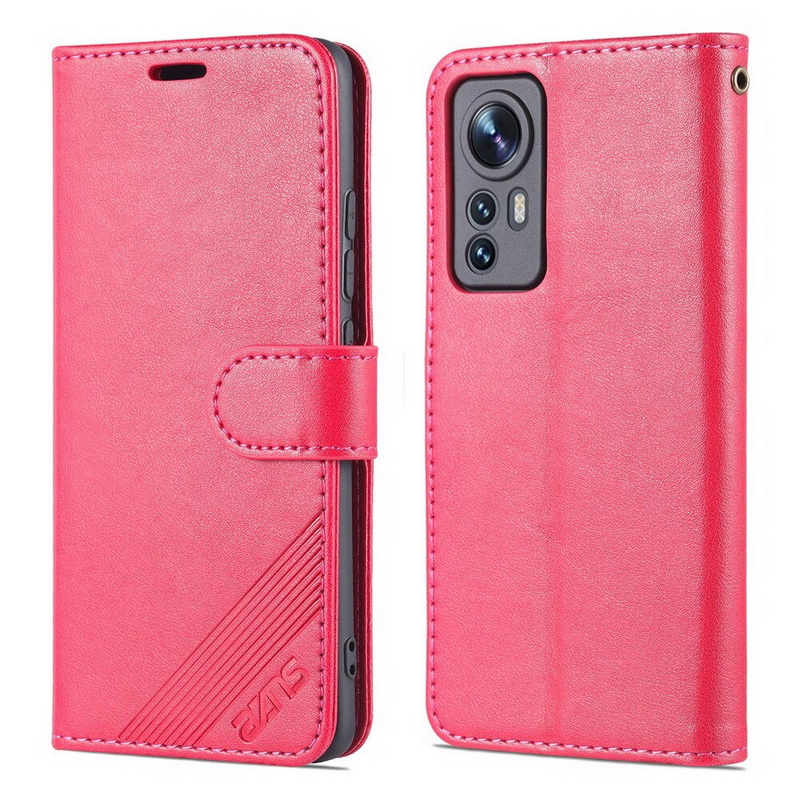 Case Xiaomi 12#เคสฝาพับหนัง PU มีช่องใส่บัตร AZNS Wallet Leather Stand Phone Cover
