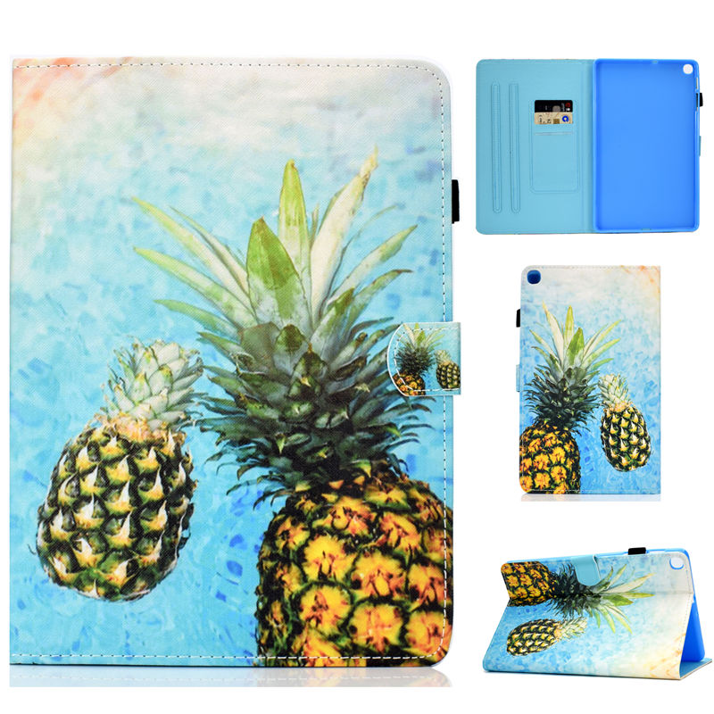 Case Samsung Galaxy Tab S6 Lite 10.4นิ้ว SM-P610 P615 P617 #เคสฝาพับหนัง PU พิมพ์ลาย Pattern Printing PU Leather Flip