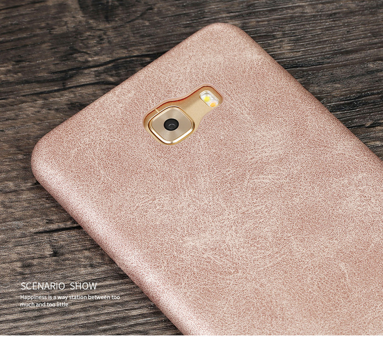 เคส Samsung Galaxy C9 Pro #เคสฝาหลัง X-LEVEL Vintage Series ซีรี่ส์ (หนัง PU + PC) คุณภาพดีราคาถูก