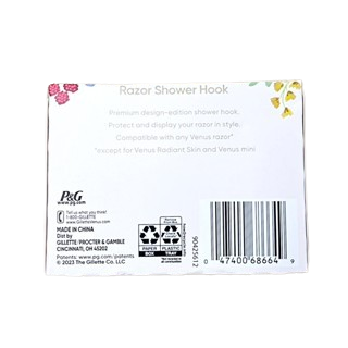 Gillette® Venus Razor Shower Hook Rifle Paper Co, 1 Count ตะขอแขวนมีดโกน และฝักบัว