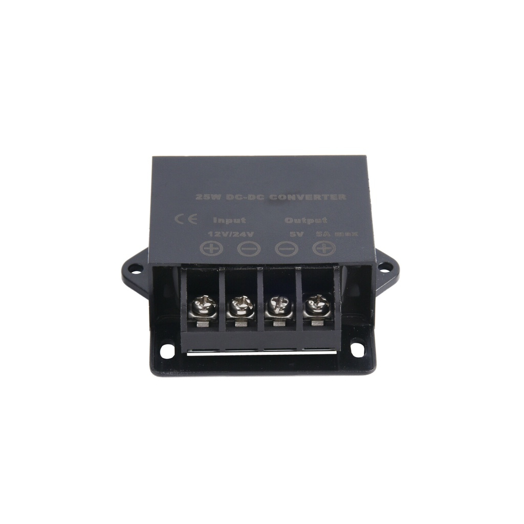 MINI DC Power Converter Mini DC 12V-24V ถึง 5V 3A/5A/10A / 15APower Converter IP68