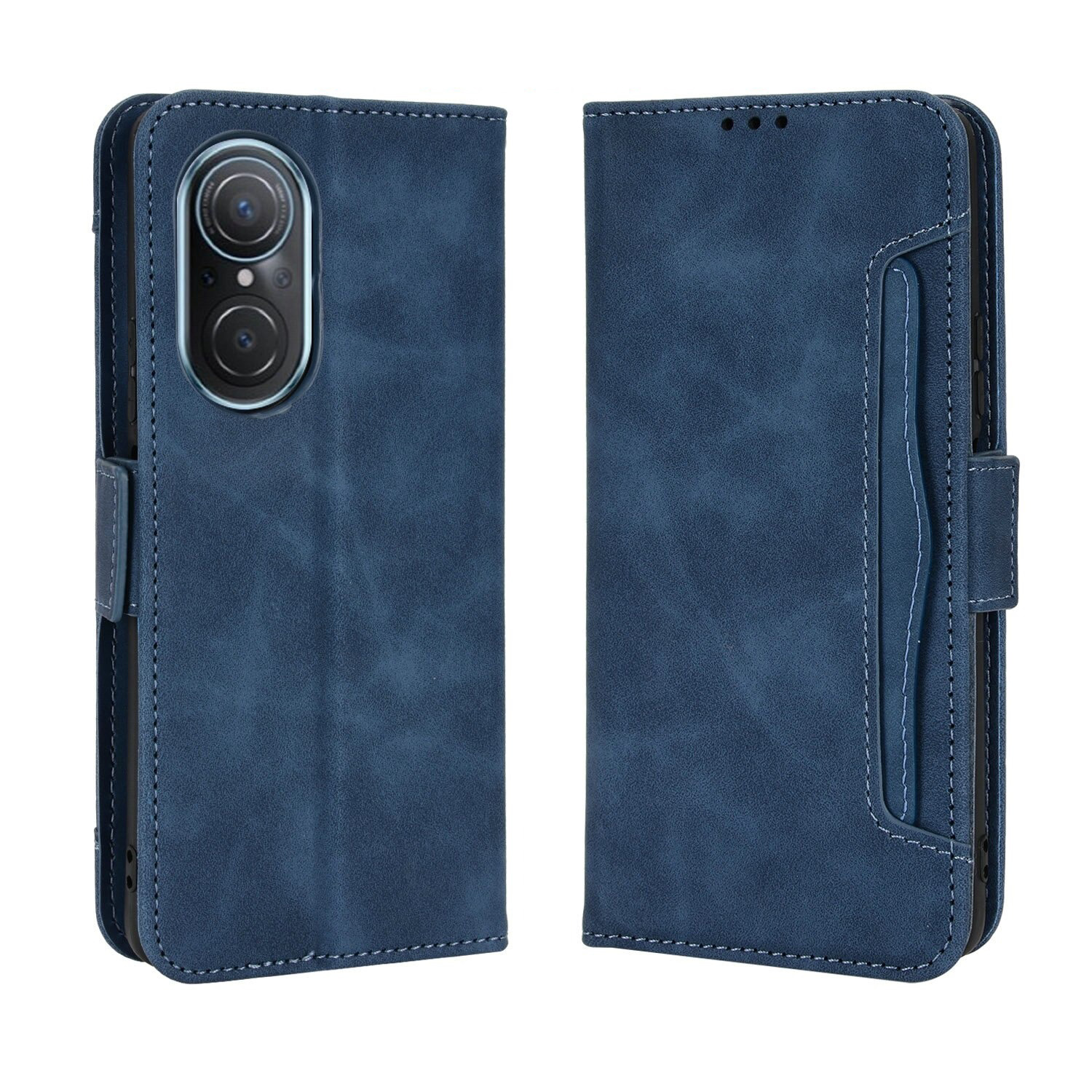 Case Huawei Nova 9 SE#เคสฝาพับหนัง PU มีที่เสียบการ์ดหลายช่อง Multiple Card Slots PU Leather Cover