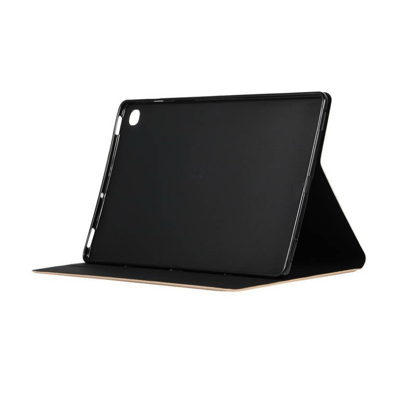 เคส Samsung Galaxy Tab S6 Lite 10.4 SM-P610 SM-P615 SM-P617 #เคสฝาพับหนัง PU+TPU พับตั้งได้ PU Leather Protection Case with Stand