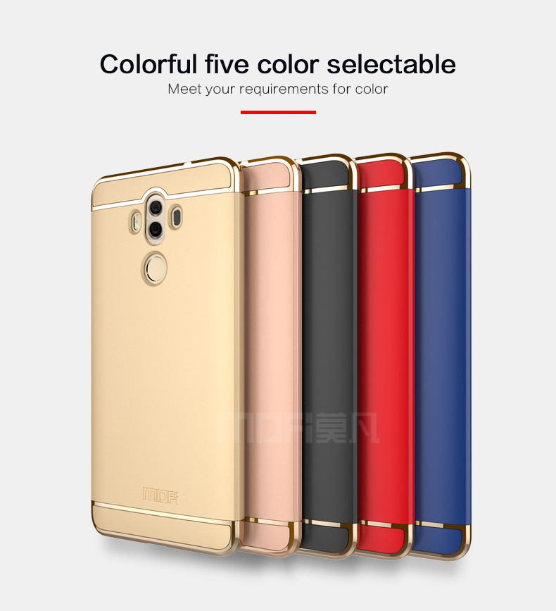เคส Huawei Mate 10 Pro #เคสฝาหลัง MOFI Guard Series พลาสติกแข็งขอบเงาแบบ 3-in-1