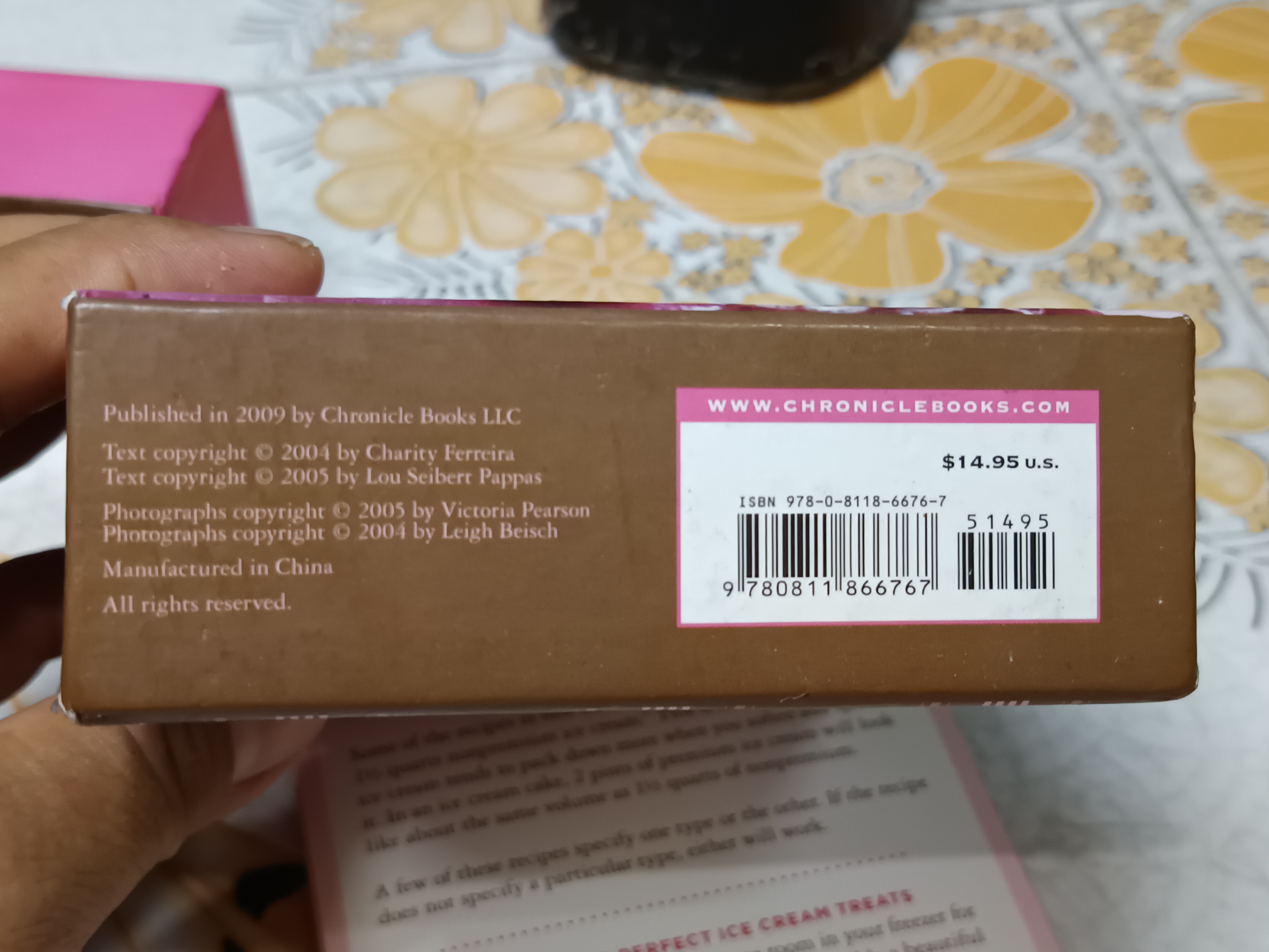 The Ice Cream Deck : 25 Recipes for Homemade **สินค้าหมด**