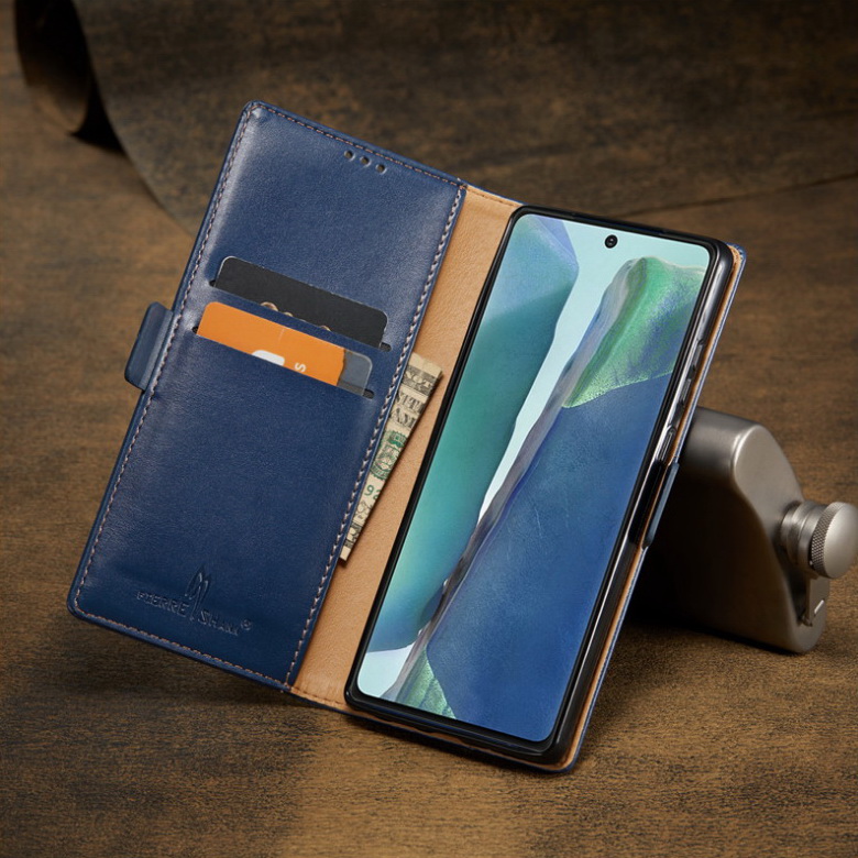 เคส Samsung Galaxy S20 Ultra / S20 Ultra 5G #เคสฝาพับหนัง PU สไตล์กระเป๋าสตางค์พร้อมช่องใส่การ์ด Luxury Flip Stand Card Phone Leather Wallet Cover Casing