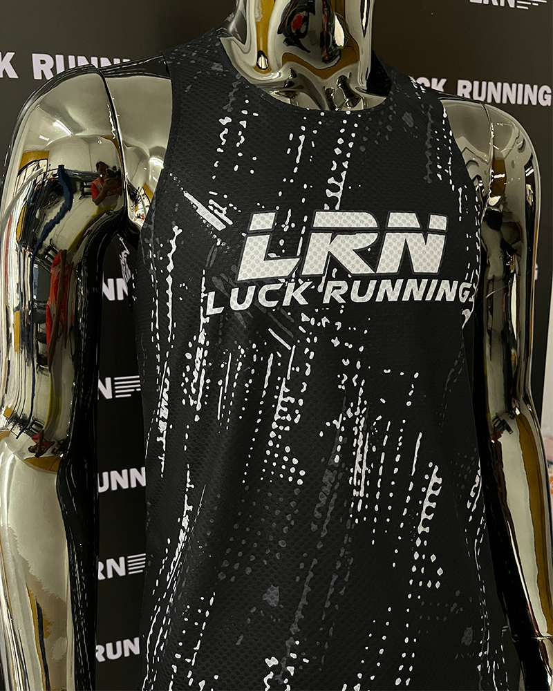 เสื้อวิ่งพิมพ์ลาย LRN เนื้อผ้า Super Air Flow (SF13)