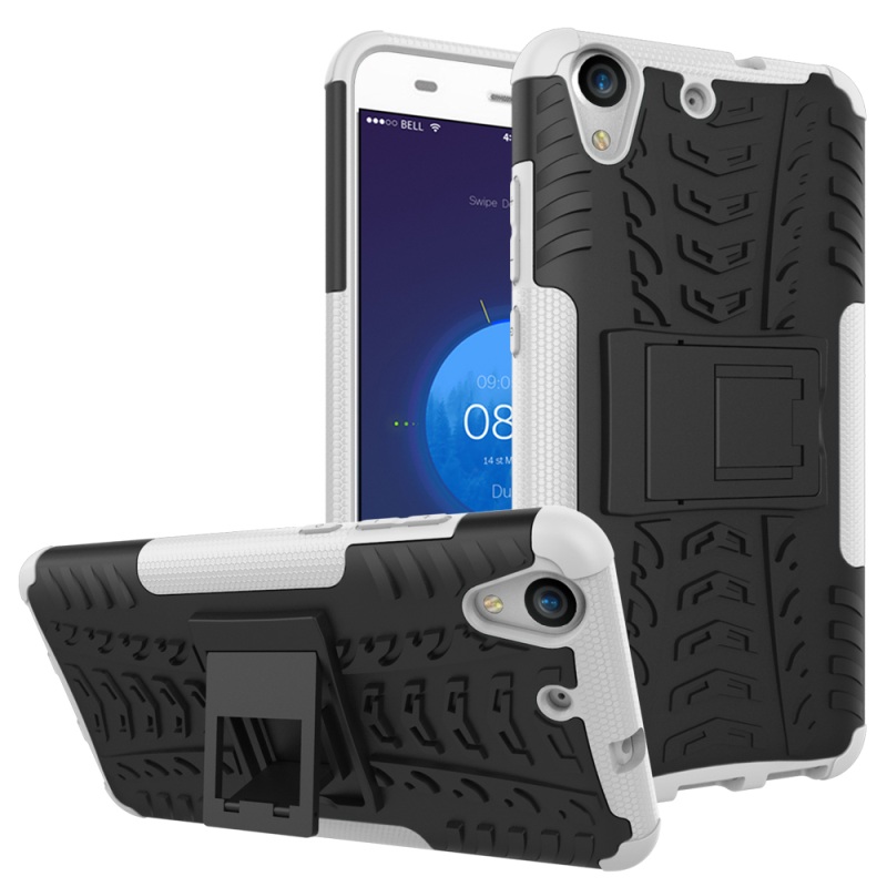 เคส Huawei Y6 II #เคสฝาหลังกันกระแทกแยก 2 ชิ้น PC + TPU Hybrid