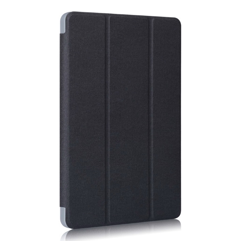 Case Samsung Galaxy Tab S6 Lite 10.4 SM-P610 P615 P617 #เคสฝาพับหนัง PU แบบ 3 พับมีช่องเก็บปากกา Soft TPU Tri-fold Stand Leather Smart Tablet