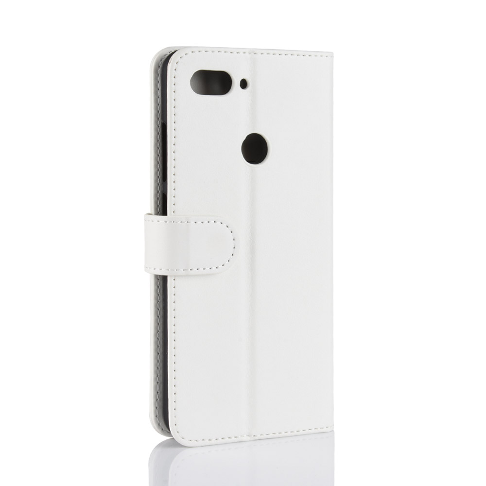 Case Xiaomi Mi 8 Lite #เคสฝาพับหนัง PU ผิวหนังม้าสไตล์กระเป๋าสตางค์ราคาเบาๆสบายกระเป๋า