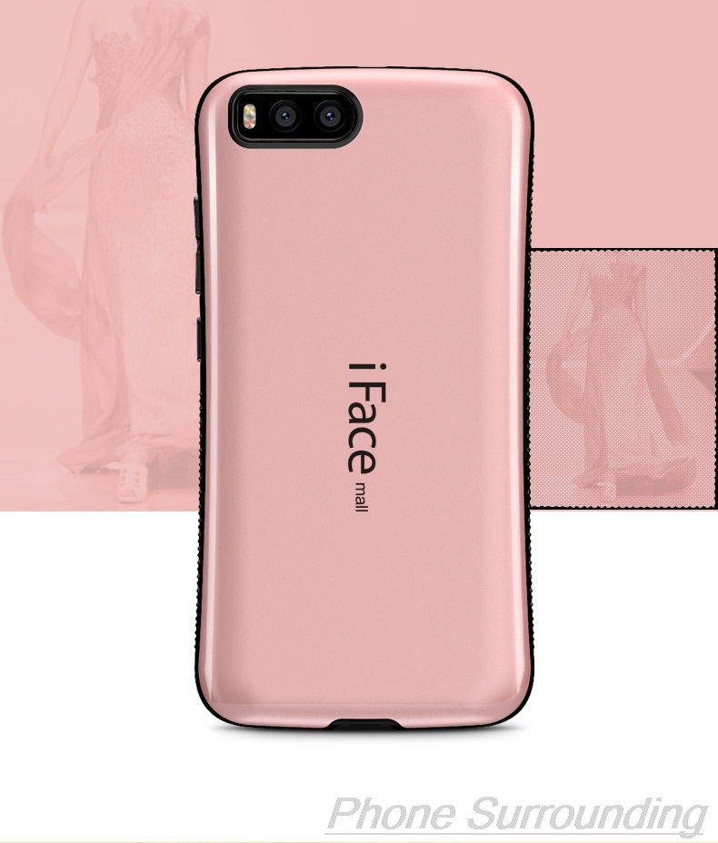 Case Xiaomi Mi 6 #เคสฝาหลัง IFACE MALL ไฮบริด PC + TPU คุณภาพดี