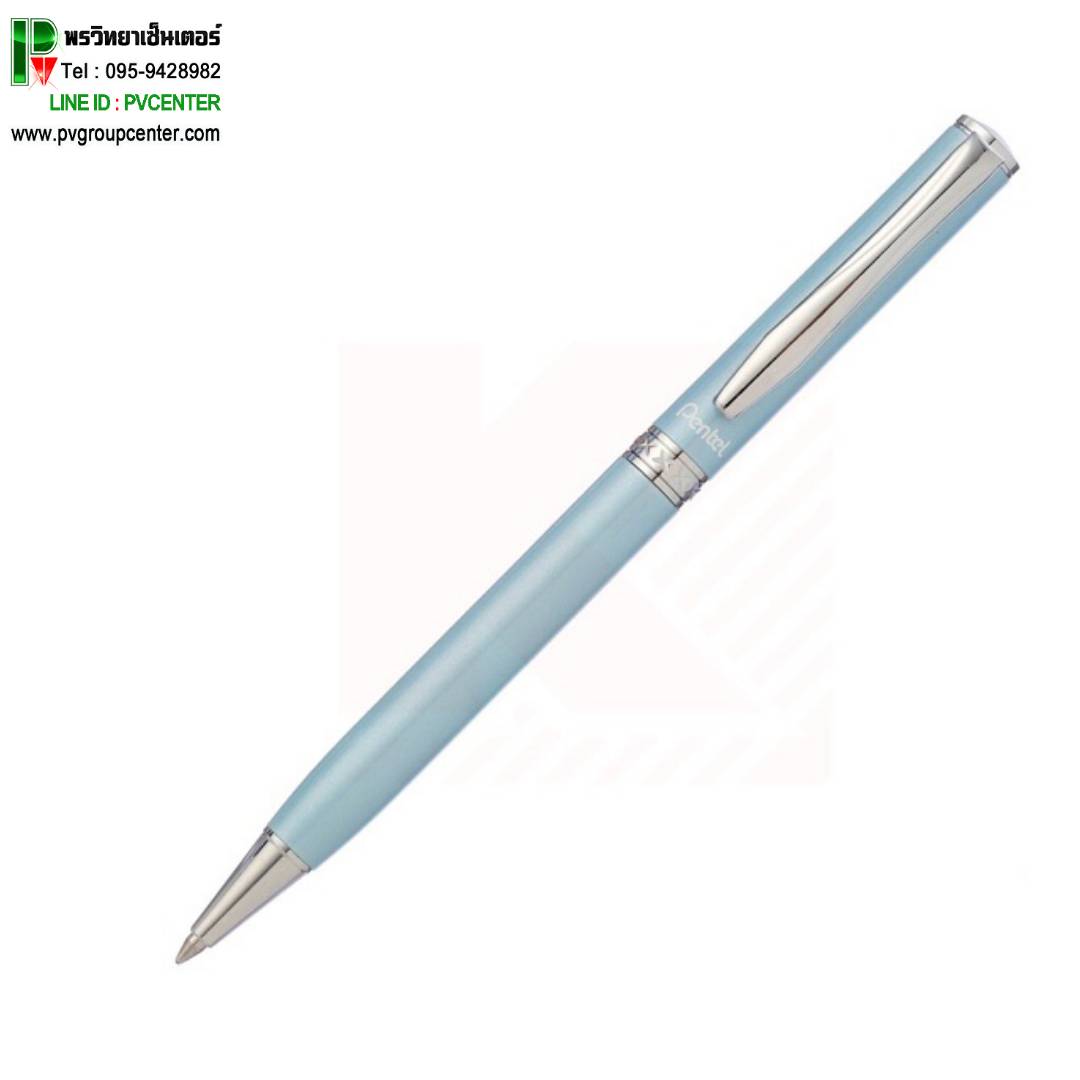 ปากกาลูกลื่น Pentel ด้ามฟ้า B811S-C