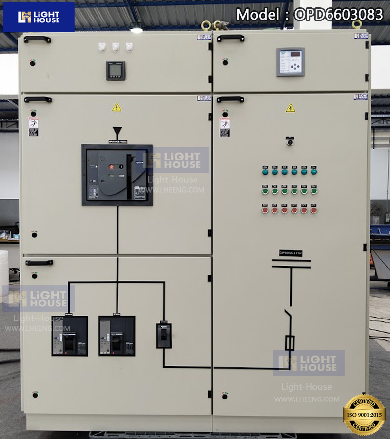 ตู้คาปาซิเตอร์ แบงค์ Capacitor Bank Main 1600A 3FD 6 STEP Schneider