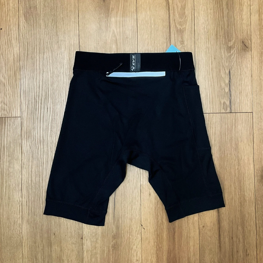 กางเกงรัดกล้ามเนื้อขาสั้น กางเกงรัดรูปขาสั้น EVS Man Running Pants Shorts Compression มีกระเป๋าใส่ของ (F47)