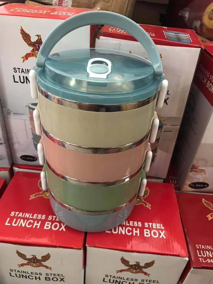 ปิ่นโตสแตนเลส 4 ชั้น