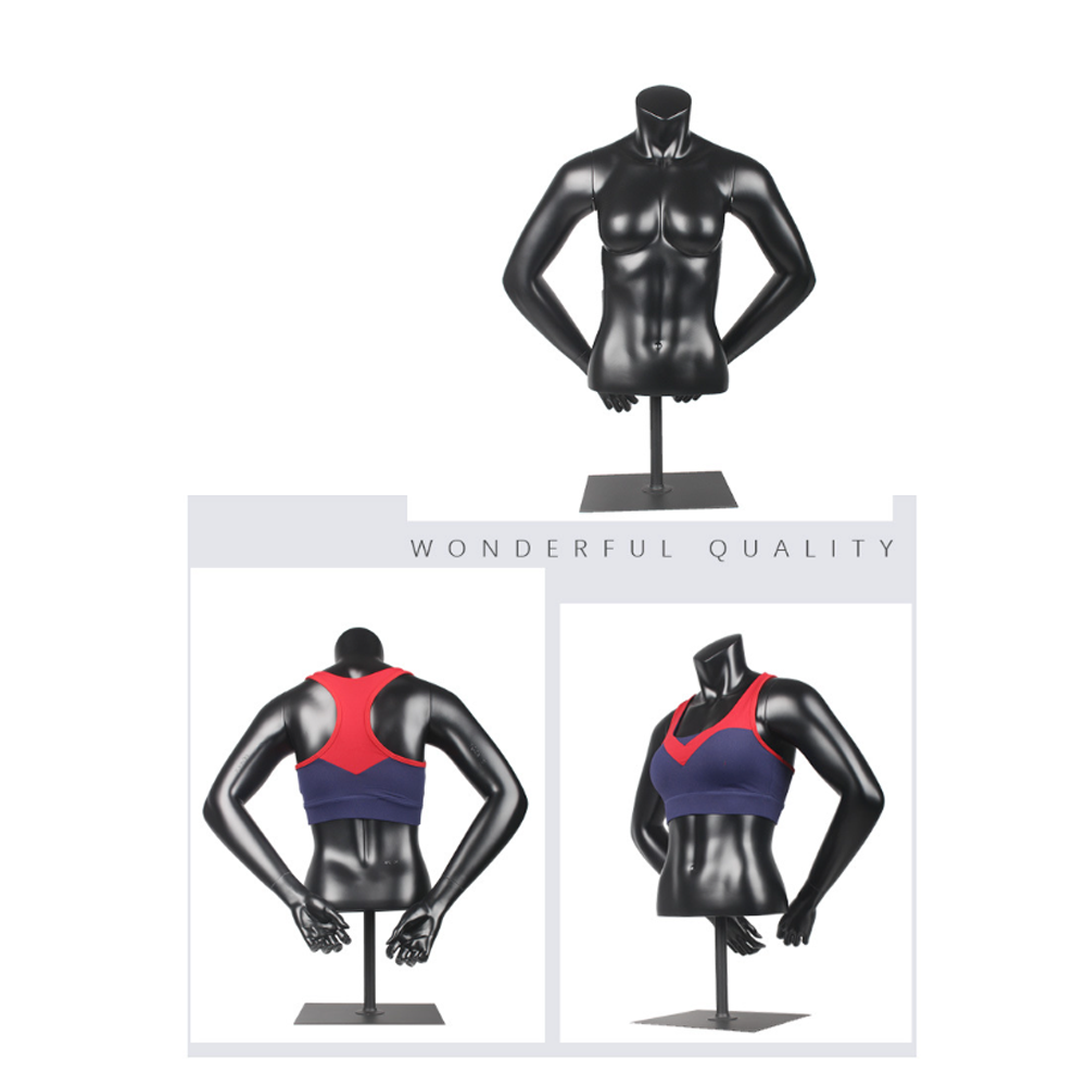 (พรีออเดอร์) หุ่นโชว์ครึ่งท่อนบนชายหญิง ทำจากวัสดุไฟเบอร์กลาส (R8)