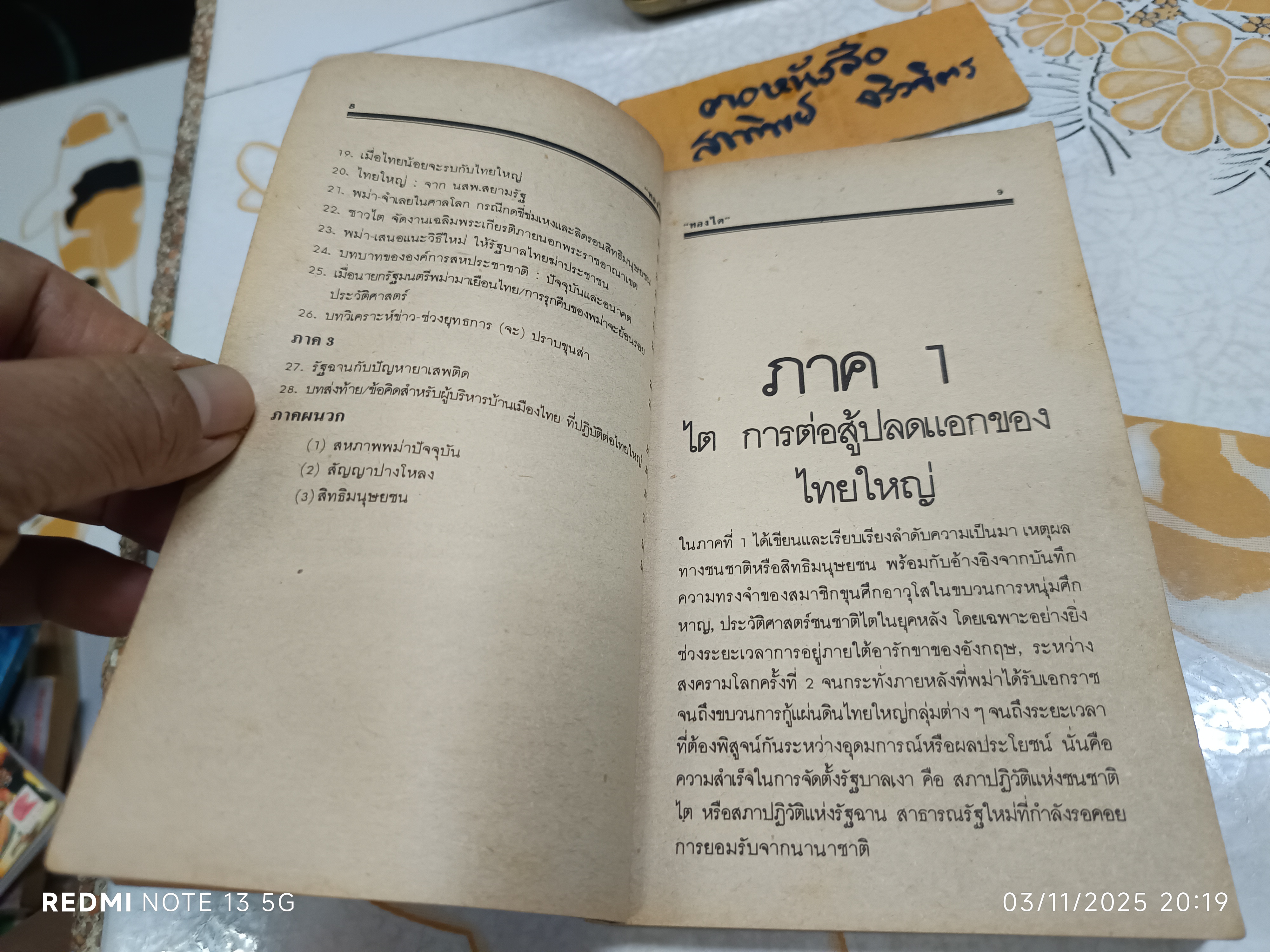 ไทยใหญ่ โดย ทองไต พิมพ์ครั้งแรกพ.ศ 2531 สำนักพิมพ์สมาพันธ์