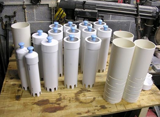 Aquaponics Auto Bell Siphon Kit 4 1/2 " Small Grow Grow Garden สำหรับผักสวนครัวโรงเรือนต่างๆ