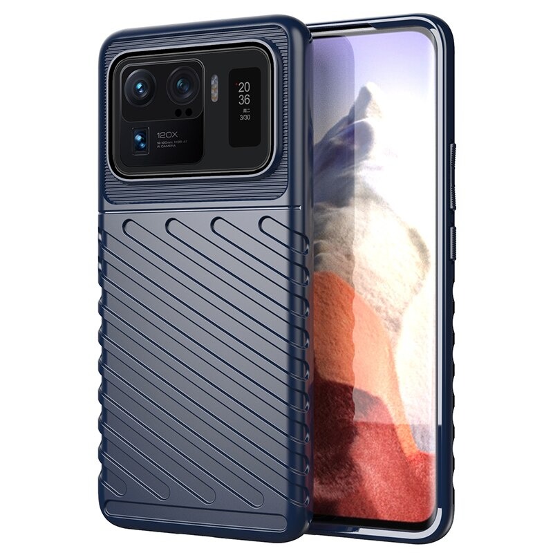 Case Xiaomi Mi 11 Ultra #เคสฝาหลัง TPU อ่อน Thunder Series Twill Texture Soft TPU