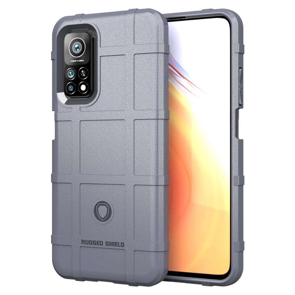 เคส Xiaomi Mi 10T Pro #เคสฝาหลัง Rugged Shield Series Soft Silicone Shock Absorption Matte กันกระแทก