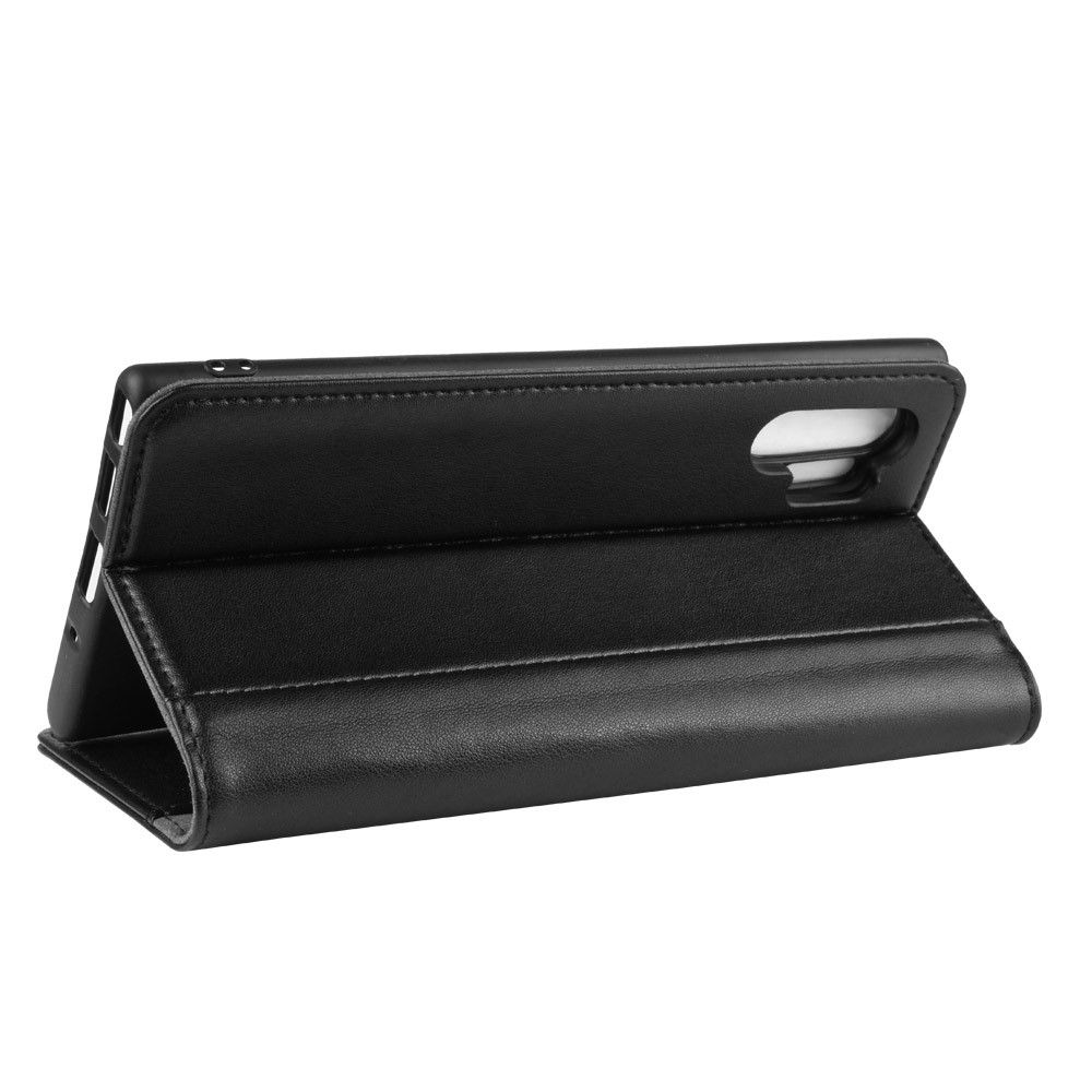 Case Samsung Galaxy Note 10+ #เคสฝาพับสไตล์กระเป๋าสตางค์รูปแบบหนังแยกมีช่องเสียบบัตรคุณภาพดี
