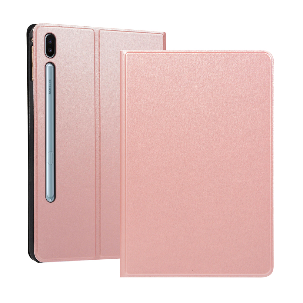 Case Samsung Galaxy Tab S6 T860 T865 #เคสฝาพับหนัง PU+TPU พับตั้งได้ PU Leather Protection Case with Stand