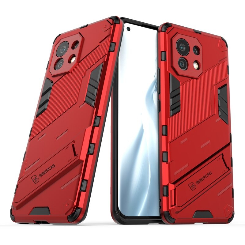 เคส Xiaomi Mi 10T/ Xiaomi Mi 10T Pro #เคสฝาหลังพลาสติก ไฮบริด TPU + Kickstand (สินค้าตัวอย่างสินค้าจรืงตรงตามรุ่น)